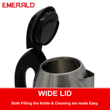 Load image into Gallery viewer, EA1700KG Contemporary Office Electric Kettle + Hot Plate Tea Pot Set
